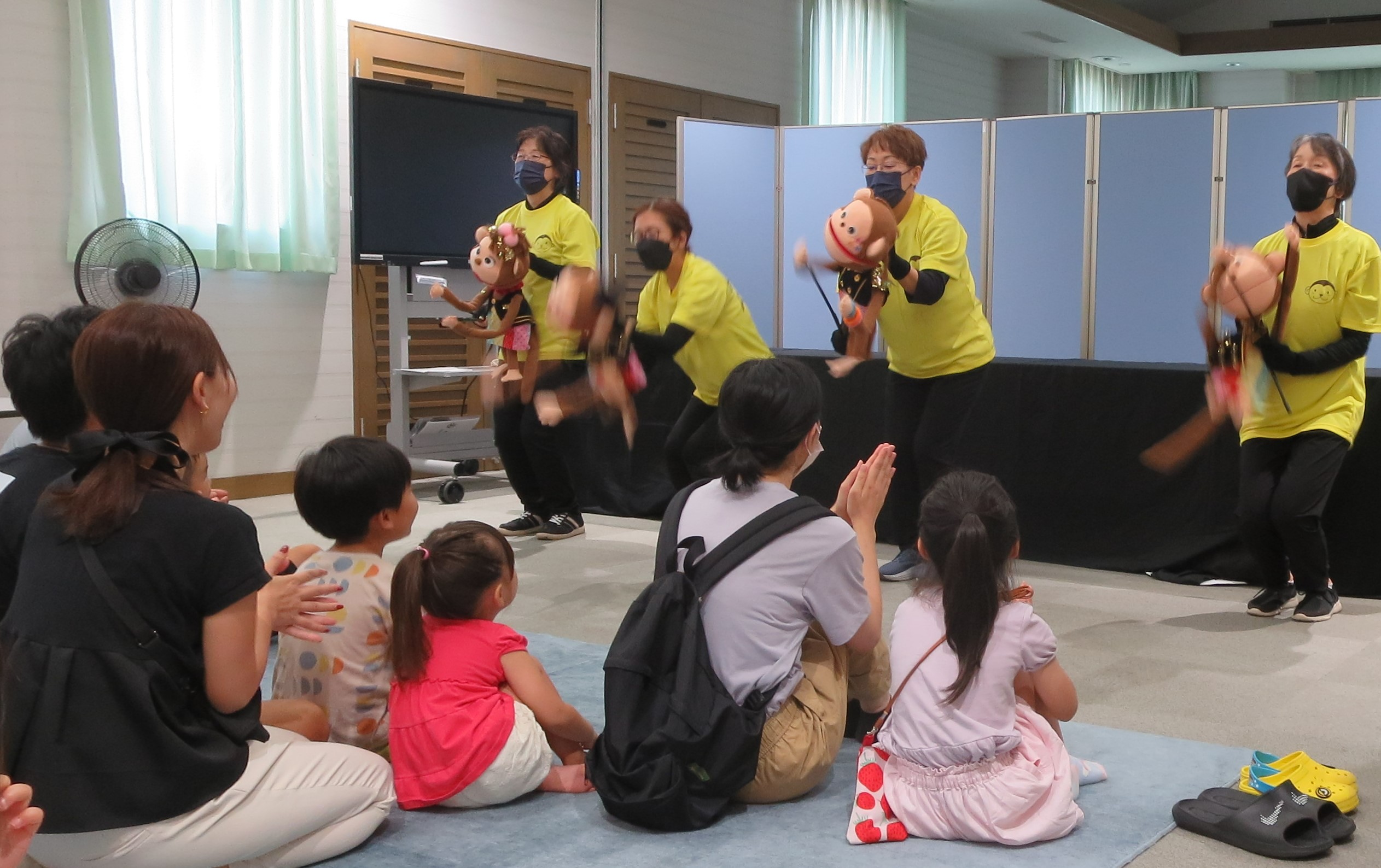 長浦おかのうえ図書館人形劇